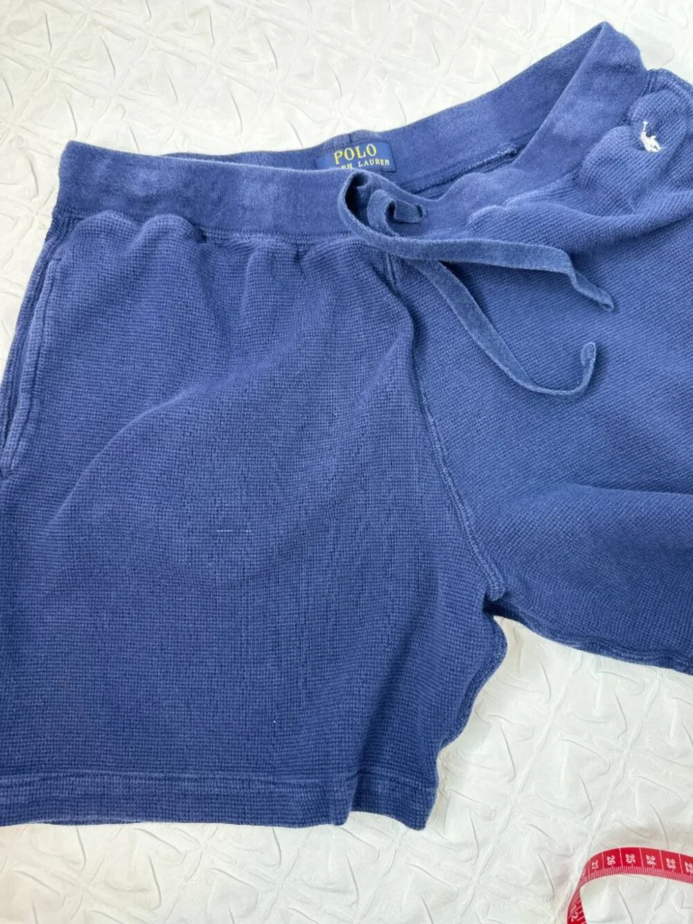 Polo by Ralph Lauren Waffle Shorts, Size Large Classic Leisure Lounge Thermal